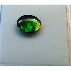 11x9 TRIPLATE GREEN OVAL TRIPLATE AMMOLITE