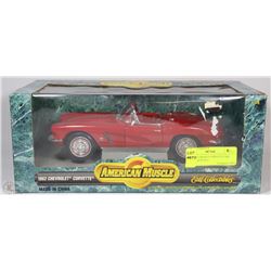 1962 CHEVROLET CORVETTE DIE CAST 1:18 SCALE
