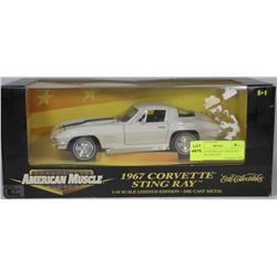 LIMITED EDITION 1967 CORVETTE 1:18 SCALE DIE CAST
