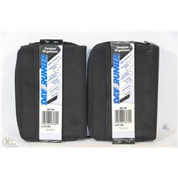 LOT OF 2 DAY RUNNER ORGANIZER