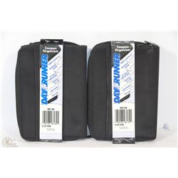 LOT OF 2 DAY RUNNER ORGANIZER