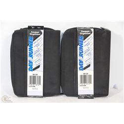 LOT OF 2 DAY RUNNER ORGANIZER