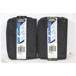 LOT OF 2 DAY RUNNER ORGANIZER