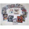Image 1 : LOT OF 19 INSERTS,ROOKIES, #'D AND JERSEY HOCKEY