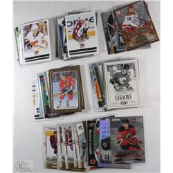LOT OF 60 ROOKIE INSERTS HOCKEY CARDS #'D  AND