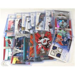 LOT OF 24 HOCKEY CARDS ALL #'D ,  AUTOGRAPHED &