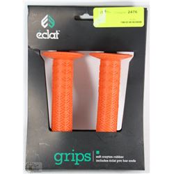 PAIR OF ECLAT SOFT CRAYTON RUBBER HANDLE GRIPS