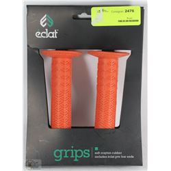 PAIR OF ECLAT SOFT CRAYTON RUBBER HANDLE GRIPS