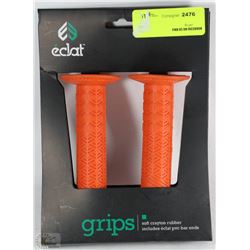 PAIR OF ECLAT SOFT CRAYTON RUBBER HANDLE GRIPS