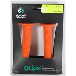 PAIR OF ECLAT SOFT CRAYTON RUBBER HANDLE GRIPS