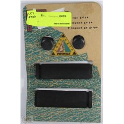 LOGO PROFILE BICYCLE HAND GRIPS - SHORT/SOFT