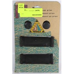 LOGO PROFILE BICYCLE HAND GRIPS - SHORT/FIRM