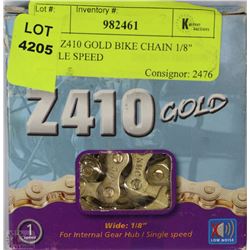 KMC Z410 GOLD BIKE CHAIN 1/8" SINGLE SPEED