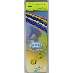 KMC SINGLE SPEED 116 LINK BICYCLE CHAIN