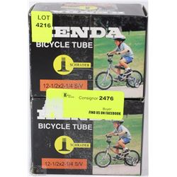 BUNDLE OF 2 KENDA BICYCLE TUBES W/ SCHRADER VALVE