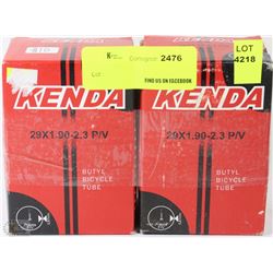 BUNDLE OF 2 KENDA BICYCLE TUBES