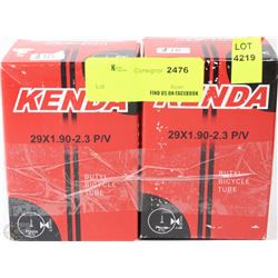 BUNDLE OF 2 KENDA BICYCLE TUBES