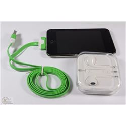 16GB APPLE I POD TOUCH  WITH NEW HEADPHONES