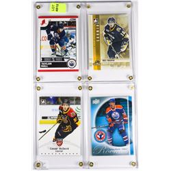 OILERS ROOKIES x 4