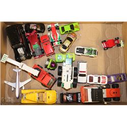 FLAT OF ASSORTED COLLECTOR CARDS,TOYS