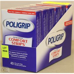 NEW POLIGRIP COMFORT STRIPS
