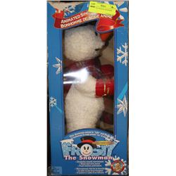 ANIMATED SINGING SNOWMAN