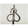 Image 1 : #1-STERLING SILVER DIAMOND (41 DIAMONDS) PENDANT