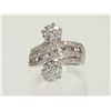 Image 1 : #13-STERLING SILVER CZ RING