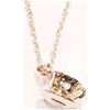Image 2 : #35-STERLING SILVER TEACUP PENDANT WITH CHAIN
