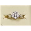 Image 1 : STERLING SILVER DIAMOND RING