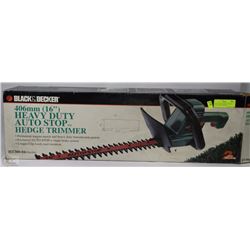 BLACK AND DECKER 16" HEAVY DUTY HEDGE TRIMMER