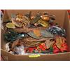 Image 1 : LARGE LOT OF NEW AND USED SEASONAL WREATHS