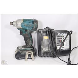 MAKITA 18V DRILL WITH CHARGER