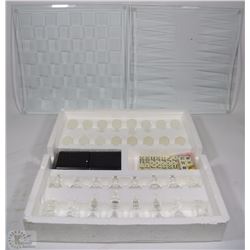 GAME SET INCLUDING CHESS,CHECKERS,BACKGAMMON