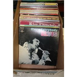 LOT OF ELVIS PRESLEY VINYL RECORDS