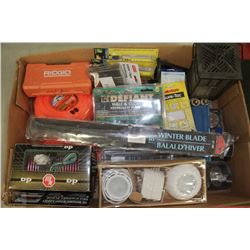 FLAT OF NEW HARDWARE INCLUDING GARDEN, HOUSE &