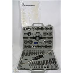 NEW 45PC TAP AND DIE SET IN CASE