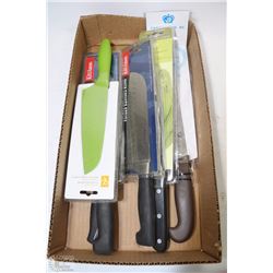 FLAT W/6 PROFESSIONAL KNIVES - KITTAMOR,