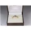 Image 1 : 14K YELLOW GOLD LADIES DIAMOND RING WITH APPRAISAL