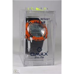 NEW MENS OMAX WRISTWATCH -COMES W/ 1 YEAR WARRANTY