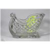 Image 1 : CRYSTAL SLEIGH DISH