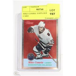 MIKE COMRIE TOPPS HERITAGE CARD