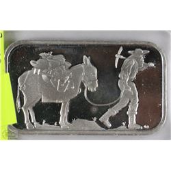 1-OZ SILVER BAR SILVER TOWNE