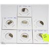 Image 1 : SET OF 7 1GRAM SILVER BARS