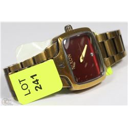 WOMENS NIXON SMALL PLAYER RUBY WATCH