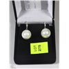 Image 1 : #2-SEASHELL PEARL EARRINGS 12MM