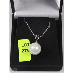 #7-SEA SHELL PEARL PENDANT 12MM