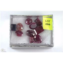 #13-NATURAL RED RUBY GEMSTONES 154CT
