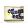 Image 1 : #12-NATURAL BLUE SAPPHIRE GEMSTONES 128CT