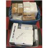 Image 1 : 2 TOTES OF HOME THEATER SYSTEM COMPONENTS INCL.